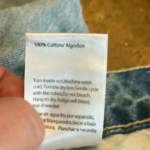 Insane Gene | NWT Mid-Rise Distressed Jean Shorts - Picture 4 of 4